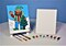 Christmas Paint Kit - Lumberjack Elf Acrylic Painting Kit & Video Lesson, Art Gift Set, DIY Christmas Craft, Paint At Home, Beginner Painting, DIY Craft